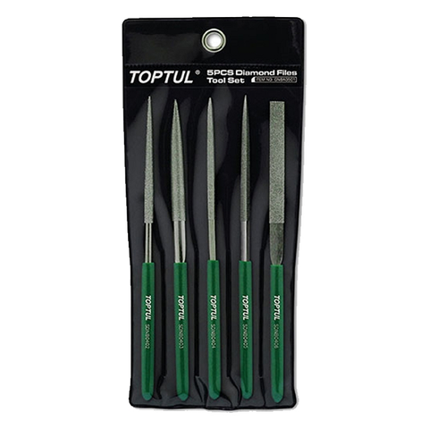 TOPTUL NEEDLE FILE SET 6PC.