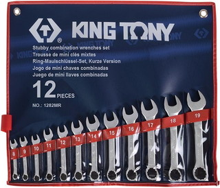 KING TONY STUBBY R&OE SET 8-19mm