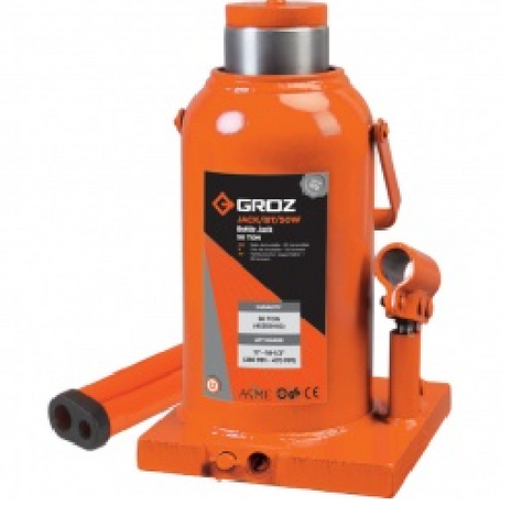 GROZ 50T HYDRAULIC BOTTLE JACK