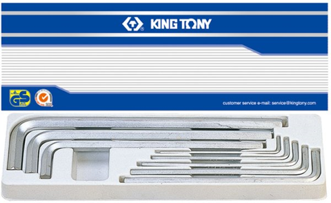 KING TONY 8PC METRIC LONG HEX KEYS BOXED