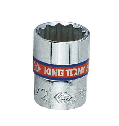 KING TONY 1/4DRX3/8'' 12PT SOCKET