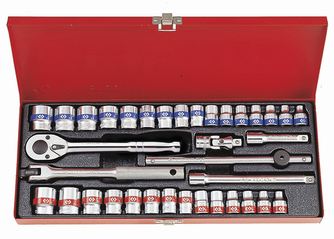 KING TONY 36PCE 3/8 DR  SOCKET SET