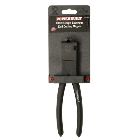 POWERBUILT ENDCUTTING PLIERS 8"