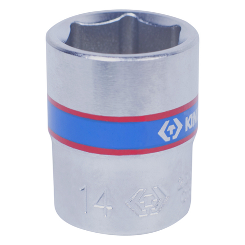 KING TONY 1/4DR 14mm 6PT SOCKET