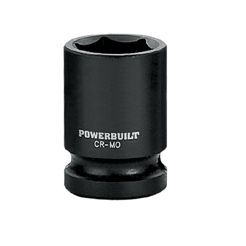 POWERBUILT 1/2" DR 6PT 16MM