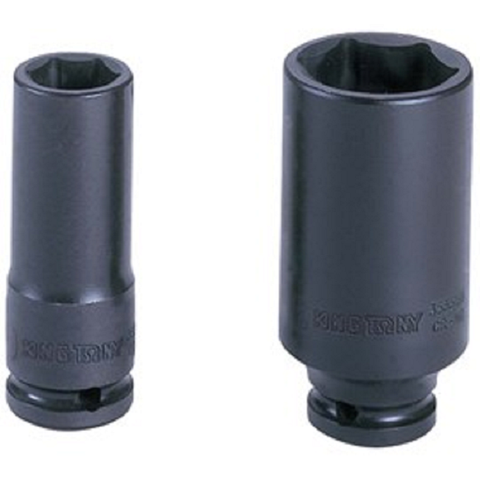 KING TONY 3/8DR 23mm 6PTDEEP IMPACT SOCKET