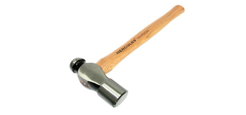 HERCULES BALLPEIN HAMMER 8OZ HICKORY HANDLE 280mm