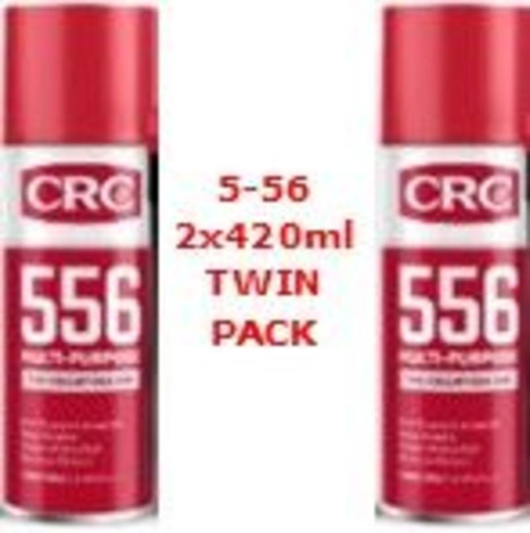 CRC 5-56 MULTI PURP 420ML TWIN PACK
