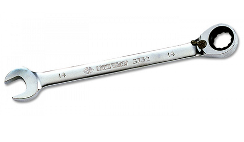 KING TONY R+OE 15deg RATCHET WRENCH 15mm