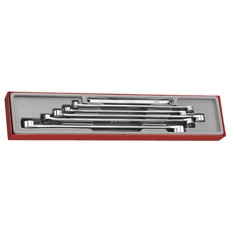 TENG 6PC EXTRA LONG RING SPANNER SET 8-24MM - TTX-TRAY