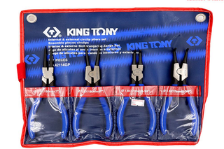 KING TONY 4PCE CIRCLIP PLIER SET