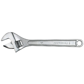 POWERBUILT 450MM ADJUSTABLE WRENCH