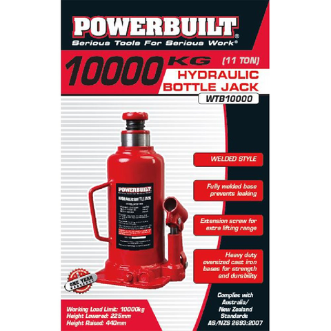 POWERBUILT BOTTLE JACK 11TON