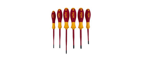 WIHA 6PCE SOFT FINISH SCREWDRIVER SET