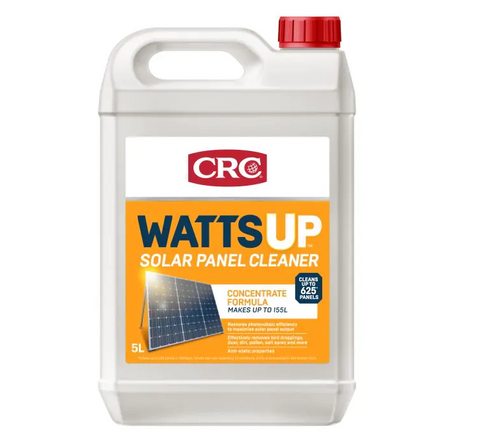 CRC WATTSUP SOLAR PANEL CLEANER 5L - HSR002530