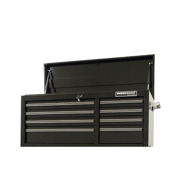 POWERBUILT TOOL CHEST 8 DR BLACK