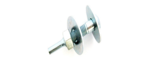 ARBOR FOR FLAT DISCS M10 X 6mmPLAIN SHAFT