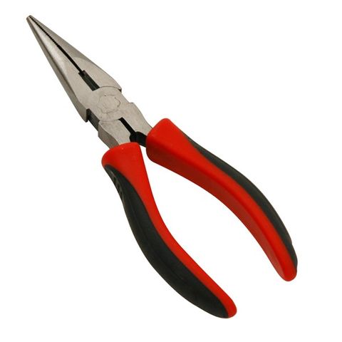 POWERBUILT LONGNOSE PLIERS 6"