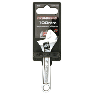 POWERBUILT 4"/100MM ADJ WRENCH