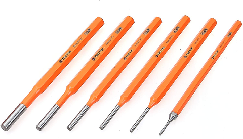 PIN PUNCH SET 6PC.2TO8mm ''TACTIX''