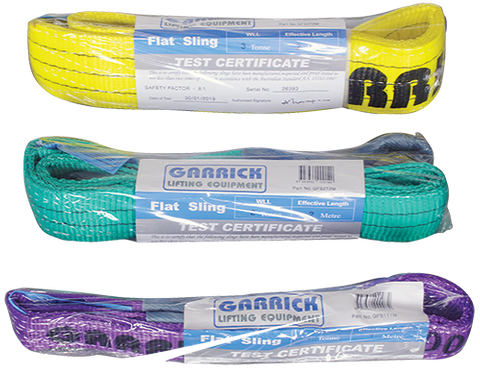 GARRICK Flat Webbing Sling 5T x 4M