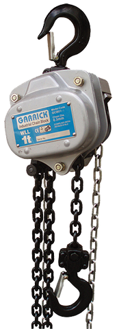 Garrick Load Limit Chain Block 1T x 3M GCBLL0103