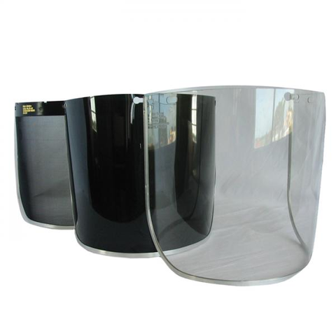 FACE SHIELD HEAT & IMPACT VISOR GREEN SH5 ALI  EDGE