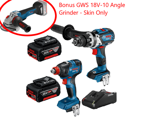 BOSCH 3 PCE BRUSHLESS HD KIT