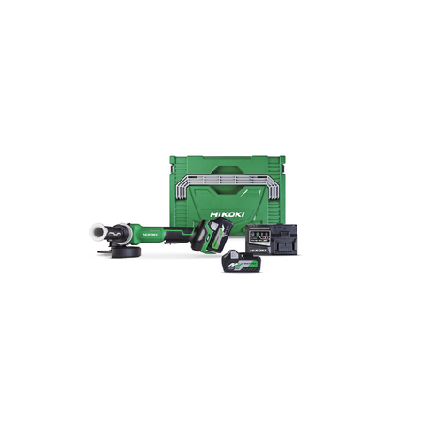 HIKOKI36V HIGH POWERED BRUSHLESS 125MM ANGLE GRINDER KIT