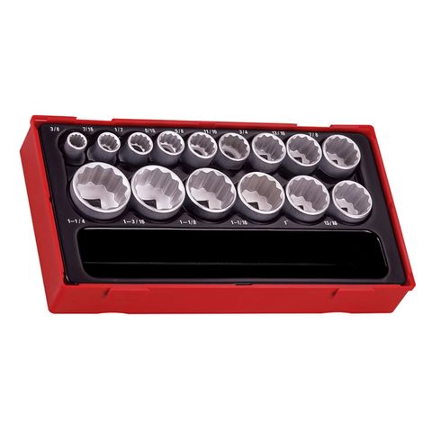 TENG 15PCE 1/2DR AF SKT SET