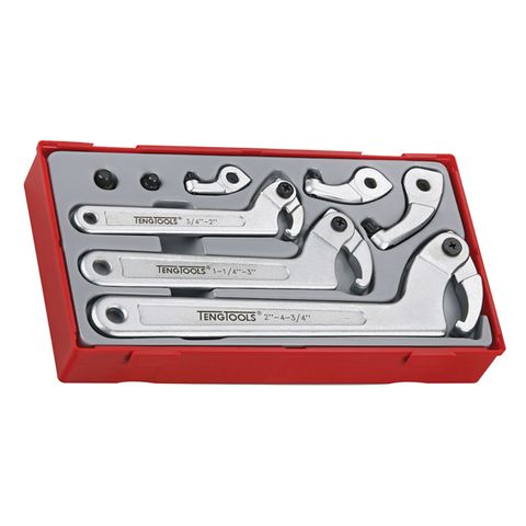 TENG HOOK & PIN WRENCH SET IN TRAY