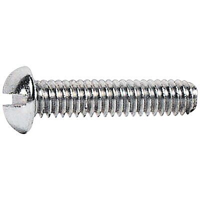 RND SLOT MACHINE SCREW 1/4X1-1/4