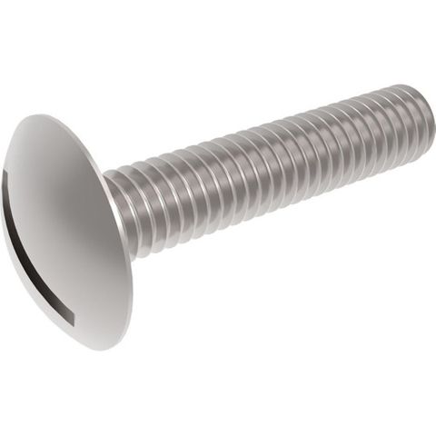 SLOT MUSHROOM STAINLESS SCREW M3X20