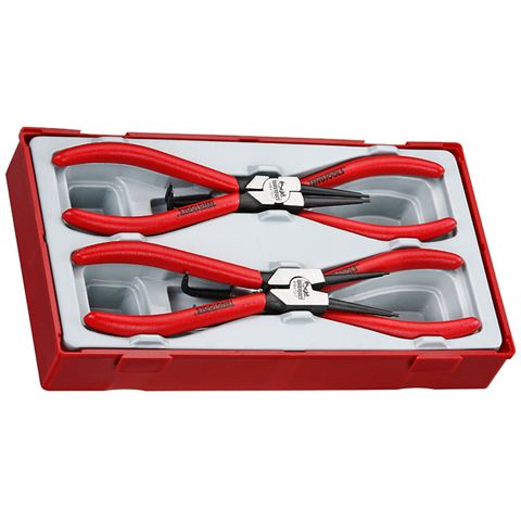 TENG 4PC C/CLIP PLIER SET IN TRAY