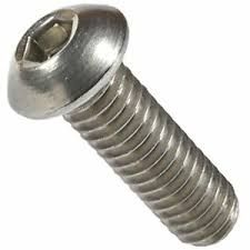 STAINLESS BUTTON HEAD SOCKET 3/8X1-1/4 UNC