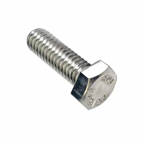 HEX HD M12X20 STAINLESS BOLT/SET-S