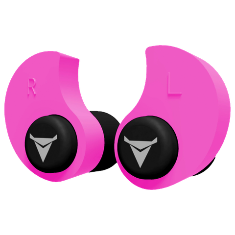 DECIBULLZ CUSTOM MOLDED EARPLUGS PINK