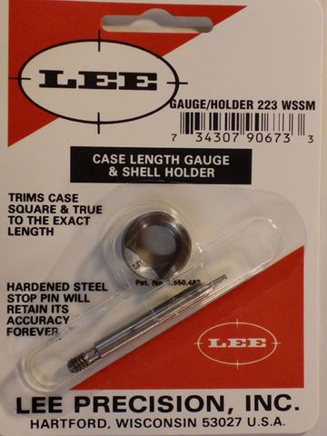 LEE CASE LENGTH GAUGE 223 WSSM