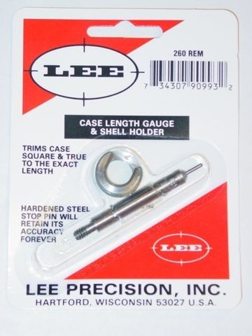 LEE CASE LENGTH GAUGE 260 REM