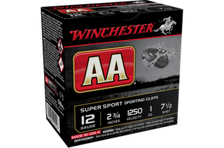 WINCHESTER AA SUPER SPORTING 1250FPS 28GM 7.5 25PKT