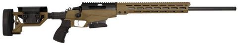 TIKKA T3X TAC A1 6.5CM 24IN FIXED STK 10RND MAG CASE BIPOD COYOTE