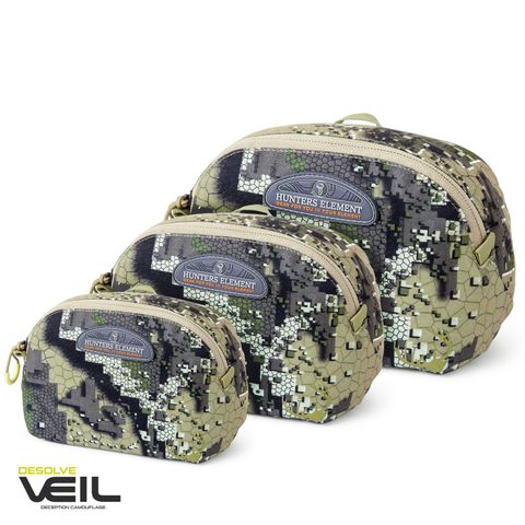 HUNTERS ELEMENT EDGE POUCH SIZE LARGE 1.75L VEIL CAMO