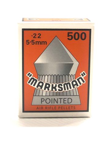 MARKSMAN 22CAL POINTED HEAD AIR PELLETS (500)