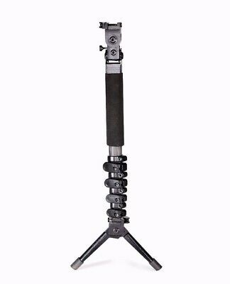 HYPER POD II CARBON FIBRE POLE WITH ALLOY BIPOD WEAVER BASE