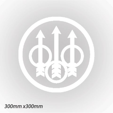 BERETTA CAR WINDOW STICKER