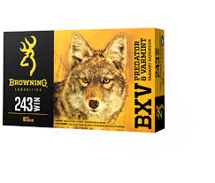 BROWNING BXV 243WIN 65G VE 20PK