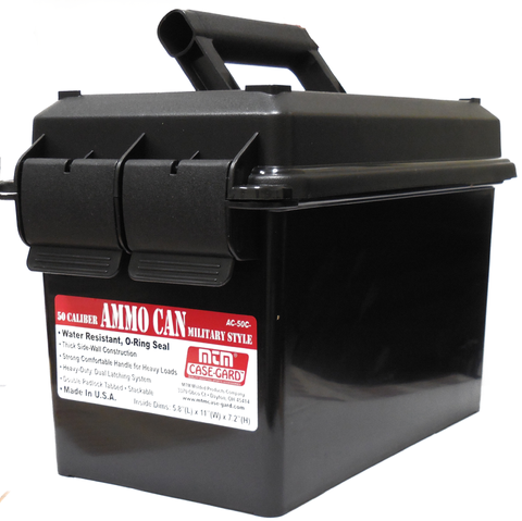 MTM AMMO CAN 50 CAL BLACK