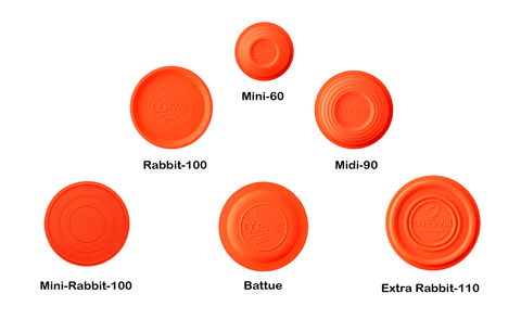 CORSIVIA RABBIT ORANGE CLAY TARGET (120)