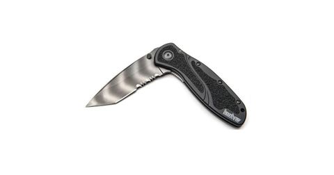 KERSHAW BLU TANTO TIGER STRIPE