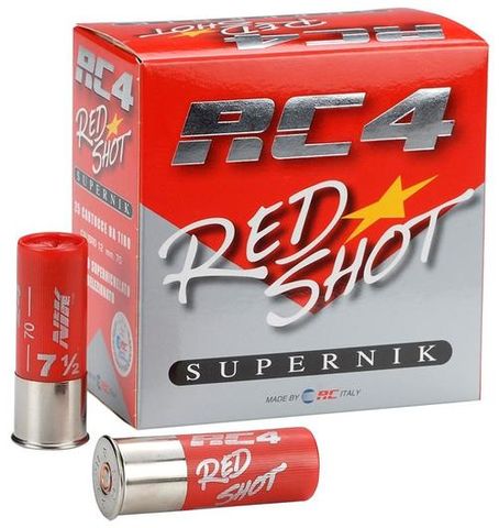 RC4 RED SHOT 1350FPS 24GR 7.5 25PKT
